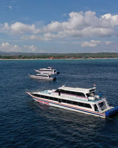 Fast Boat<br />Sanur to Nusa Penida